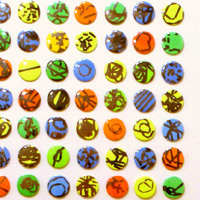 CASSETTE TAPE BADGES, 2007